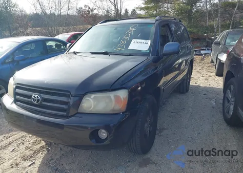 2004 Toyota Highlander V6 z USA, uszkodzony, nr VIN JTEEP21A140032882